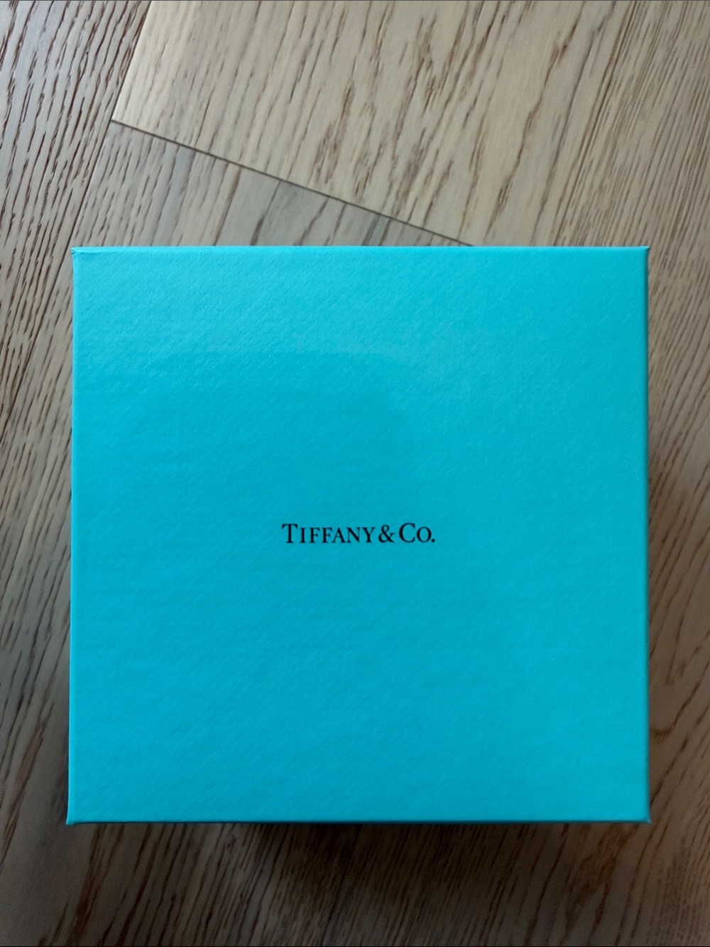 Tiffany&Co box 6”x6”